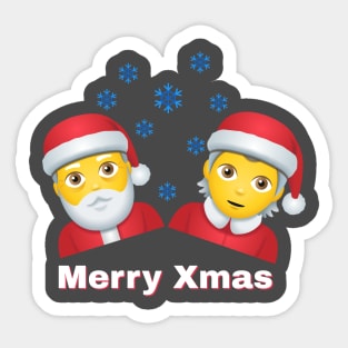 Merry Xmas Sticker